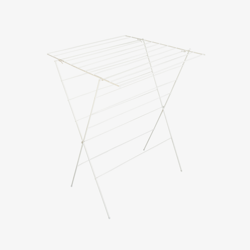 Kraftig hopfällbar tvättstativ för inomhus och utomhus