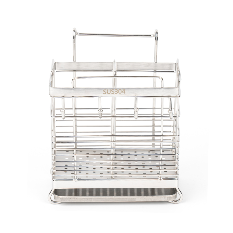 304 Köksredskap i rostfritt stål Ätpinnar Hållare Torkning