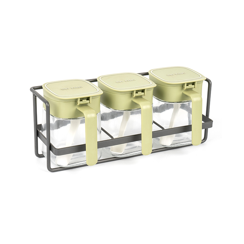 Single Tier Kylskåp Spice Lagring Hylla