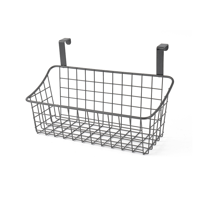 Pantry-arrangör över dörren med 3 hängande korgar