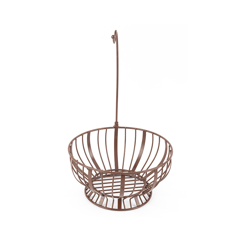 Fruktkorg med bananhängare för kök