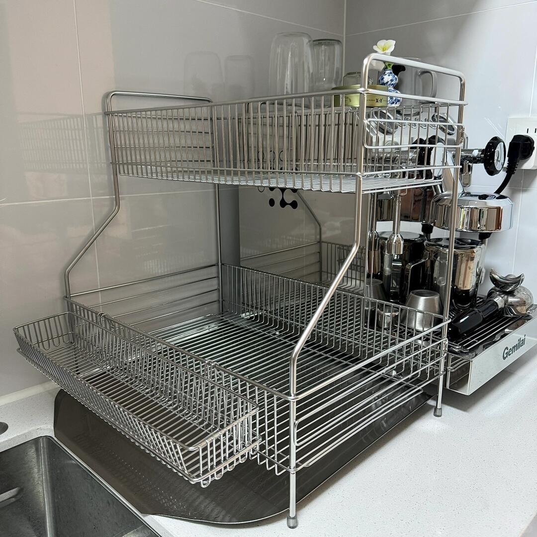 Hur man maximerar lagringen med ett skålställ i rostfritt stål: Praktiska tips